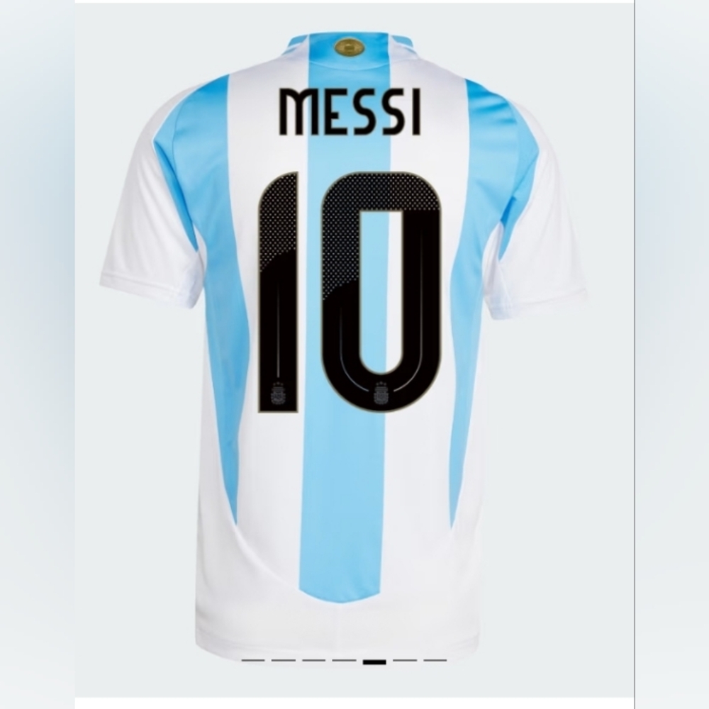 Argentina soccer jersey unisex blue / white color adidas